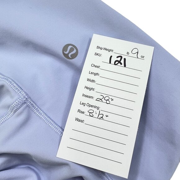 Lululemon Wunder Under High Rise Tight 28" Inseam Pastel Blue Size 0 - Picture 5 of 5